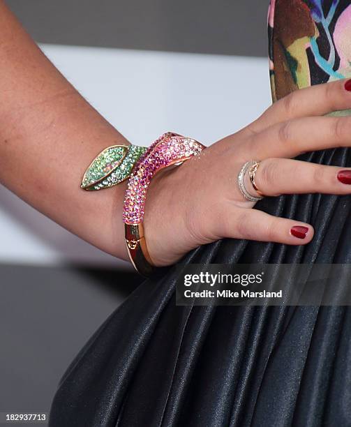 Natalie Coyle attends the Classic BRIT Awards 2013 at Royal Albert Hall on October 2, 2013 in London, England.