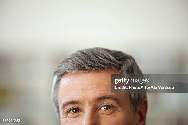 Mature Man Cropped Portrait, Foto de stock