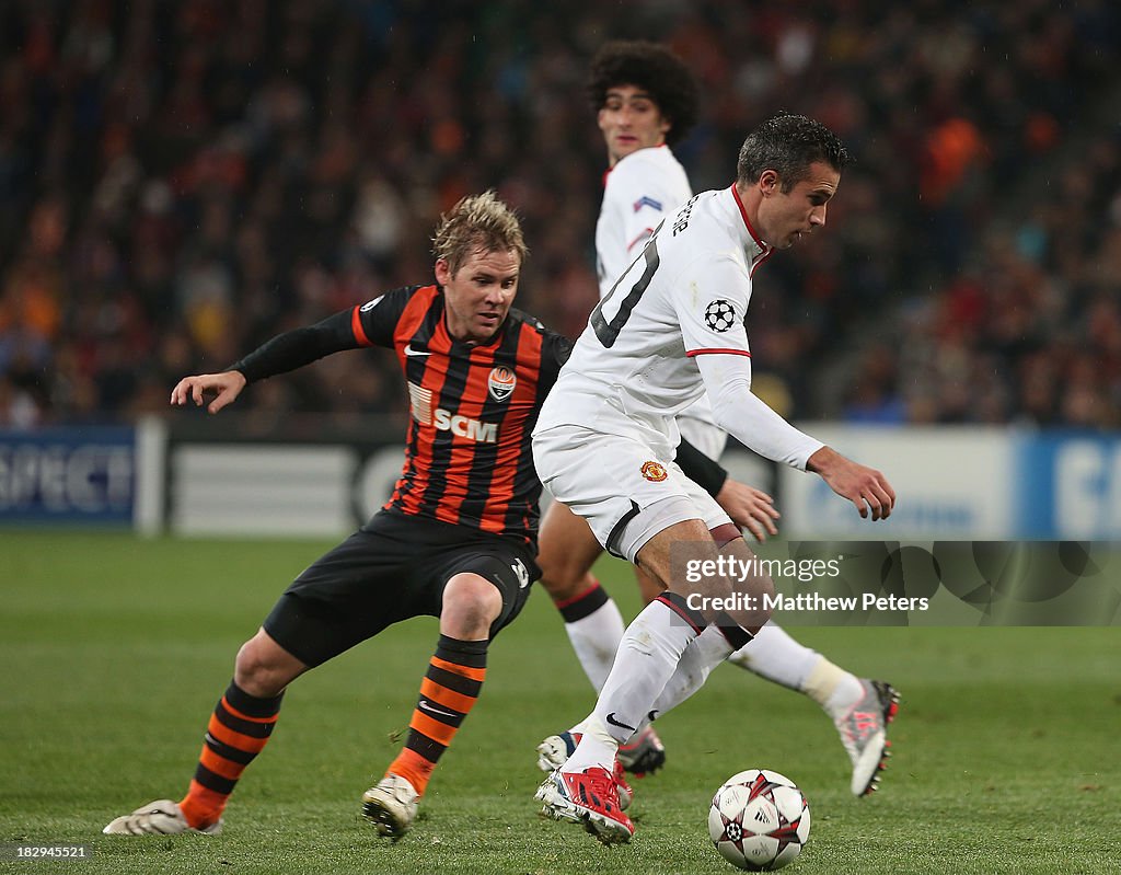 Shakhtar Donetsk v Manchester United - UEFA Champions League