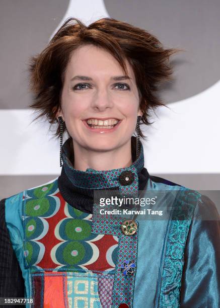 Catrin Finch attends the Classic BRIT Awards 2013 at Royal Albert Hall on October 2, 2013 in London, England.