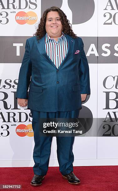 Jonathan Antoine attends the Classic BRIT Awards 2013 at Royal Albert Hall on October 2, 2013 in London, England.