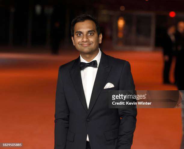 Aziz Ansari attends the 3rd Annual Academy Museum Gala at Academy Museum of Motion Pictures on December 03, 2023 in Los Angeles, California.