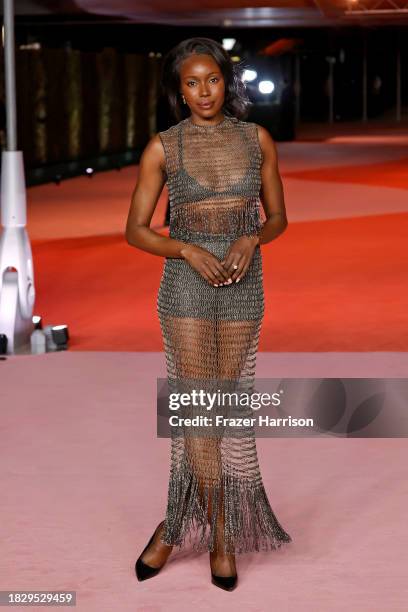 Anna Diop attends the 3rd Annual Academy Museum Gala at Academy Museum of Motion Pictures on December 03, 2023 in Los Angeles, California.