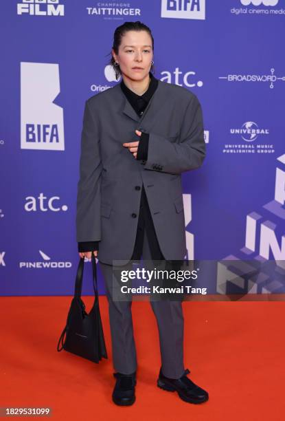 Emma D'Arcy attends The 26th British Independent Film Awards at Old Billingsgate on December 03, 2023 in London, England.