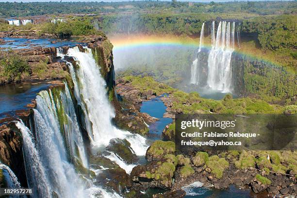 iguazú falls - cataratas del iguazú fotografías e imágenes de stock