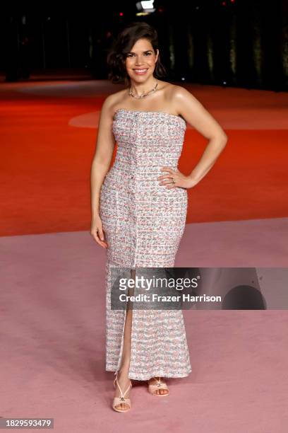 America Ferrera attends the 3rd Annual Academy Museum Gala at Academy Museum of Motion Pictures on December 03, 2023 in Los Angeles, California.