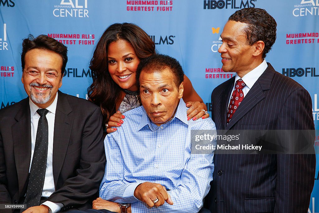 HBO Films And The Muhammad Ali Center Co-Host The U.S. Premiere Of "Muhammad Ali's Greatest Fight"