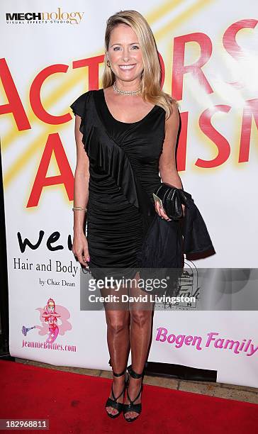 Actress Ami Dolenz attends Actors for Autism and Rockwell Table & Stage presents Reach for the Stars at Rockwell Table & Stage on October 2, 2013 in...