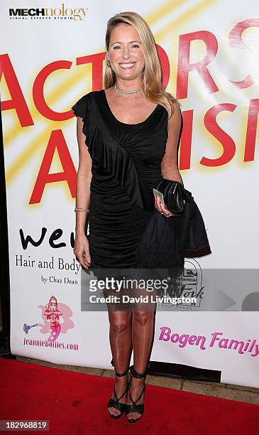 Actress Ami Dolenz attends Actors for Autism and Rockwell Table & Stage presents Reach for the Stars at Rockwell Table & Stage on October 2, 2013 in...