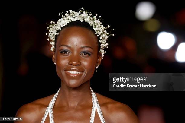 Lupita Nyong'o attends the 3rd Annual Academy Museum Gala at Academy Museum of Motion Pictures on December 03, 2023 in Los Angeles, California.