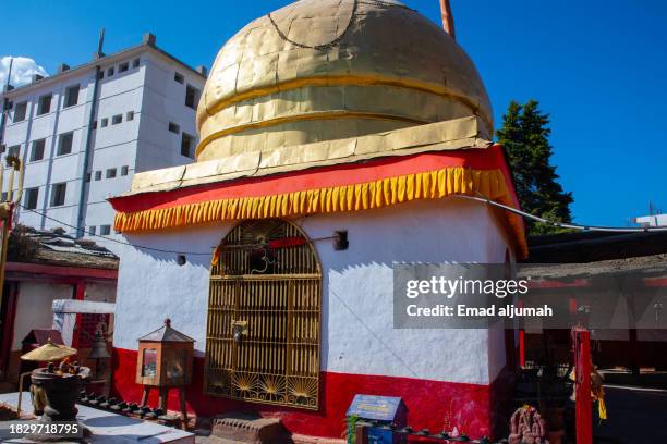 chandannath temple, jumal, karnali nepal - chandannath stock pictures, royalty-free photos & images