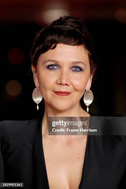 Maggie Gyllenhaal attends the 3rd Annual Academy Museum Gala at Academy Museum of Motion Pictures on December 03, 2023 in Los Angeles, California.