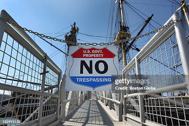 We look at how the government shutdown is affecting the tourist trade in Salem. At the Salm Maritime National Historic Site, signs are posted on the...