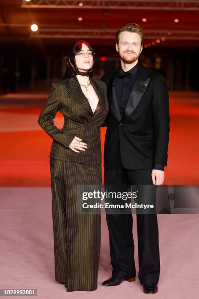 Billie Eilish and Finneas attend the Academy Museum of Motion Pictures 3rd Annual Gala Presented by Rolex at Academy Museum of Motion Pictures on...