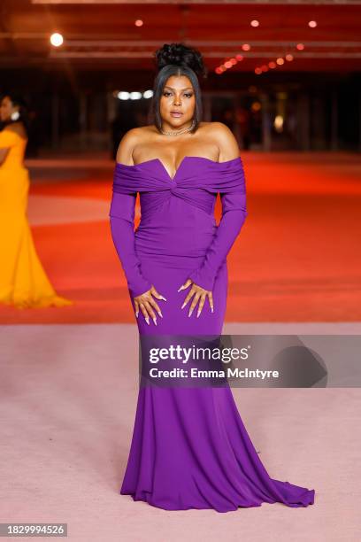 Taraji P. Henson attends the Academy Museum of Motion Pictures 3rd Annual Gala Presented by Rolex at Academy Museum of Motion Pictures on December...