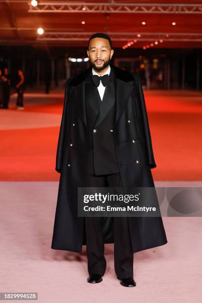 John Legend attends the Academy Museum of Motion Pictures 3rd Annual Gala Presented by Rolex at Academy Museum of Motion Pictures on December 03,...