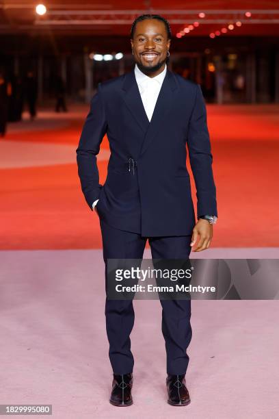 Shameik Moore attends the Academy Museum of Motion Pictures 3rd Annual Gala Presented by Rolex at Academy Museum of Motion Pictures on December 03,...