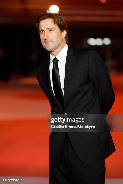 Luke Wilson attends the Academy Museum of Motion Pictures 3rd Annual Gala Presented by Rolex at Academy Museum of Motion Pictures on December 03,...