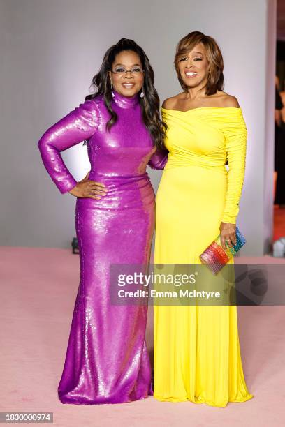 Oprah Winfrey and Gayle King attend the Academy Museum of Motion Pictures 3rd Annual Gala Presented by Rolex at Academy Museum of Motion Pictures on...