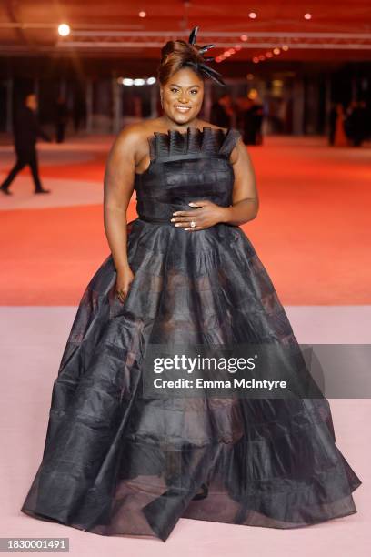 Danielle Brooks attends the Academy Museum of Motion Pictures 3rd Annual Gala Presented by Rolex at Academy Museum of Motion Pictures on December 03,...