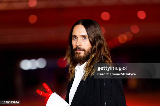 Jared Leto attends the Academy Museum of Motion Pictures 3rd Annual Gala Presented by Rolex at Academy Museum of Motion Pictures on December 03, 2023...