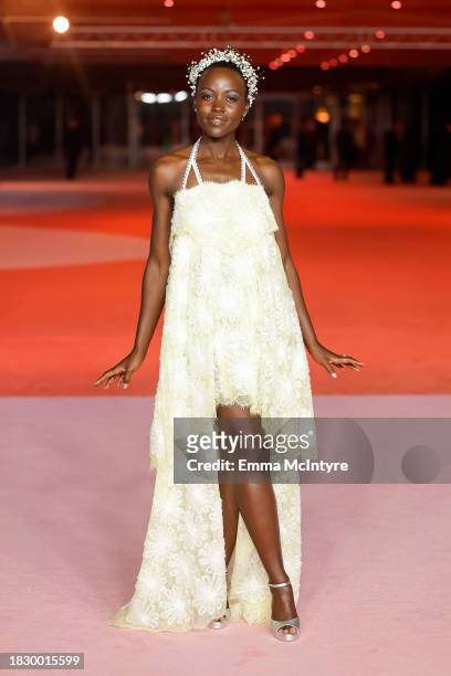 Lupita Nyong'o attends the Academy Museum of Motion Pictures 3rd Annual Gala Presented by Rolex at Academy Museum of Motion Pictures on December 03,...