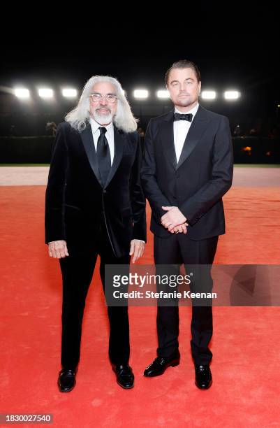 George DiCaprio and Leonardo DiCaprio attend the Academy Museum of Motion Pictures 3rd Annual Gala Presented by Rolex at Academy Museum of Motion...