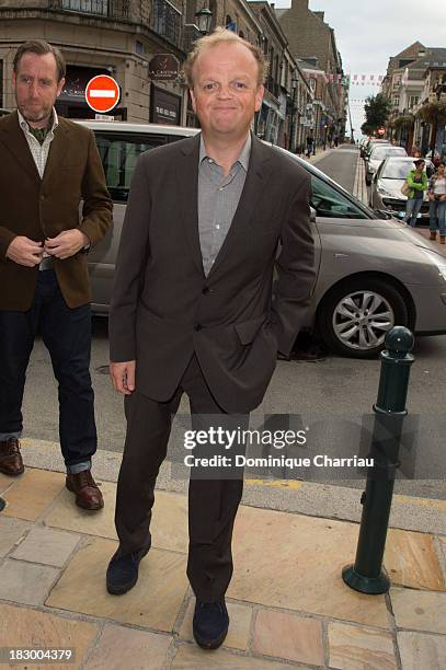 Tobe Jones arrives at the 24th Dinard British Film Festival Opening Ceremony on October 3, 2013 in Dinard, France.