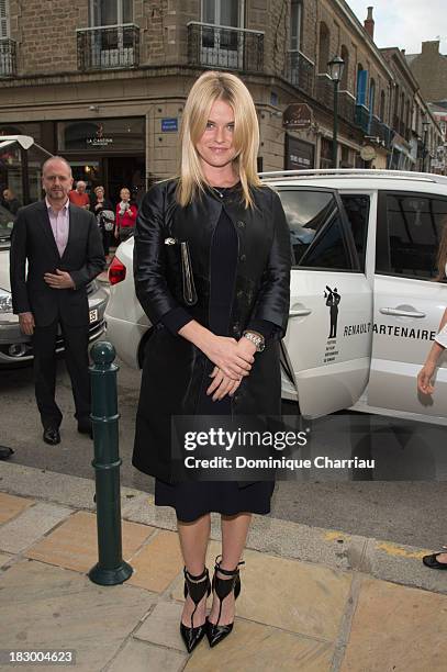 Alice Eve arrives at the 24th Dinard British Film Festival Opening Ceremony on October 3, 2013 in Dinard, France.