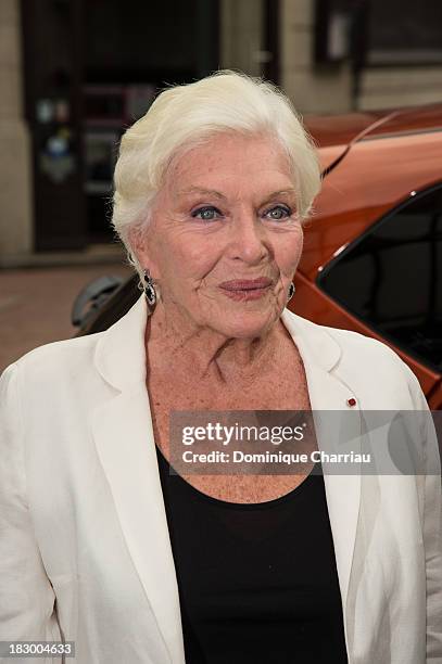 Line Renaud arrives at the 24th Dinard British Film Festival Opening Ceremony on October 3, 2013 in Dinard, France.