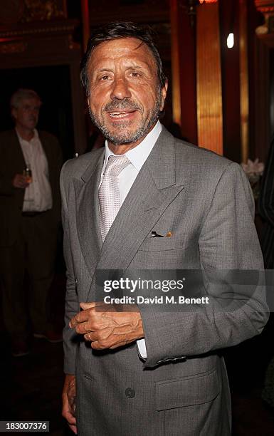 Rocco Forte attends the launch of Geordie Greig's new book "Breakfast With Lucian" on October 3, 2013 in London, England.