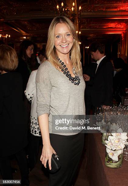 Kate Reardon attends the launch of Geordie Greig's new book "Breakfast With Lucian" on October 3, 2013 in London, England.