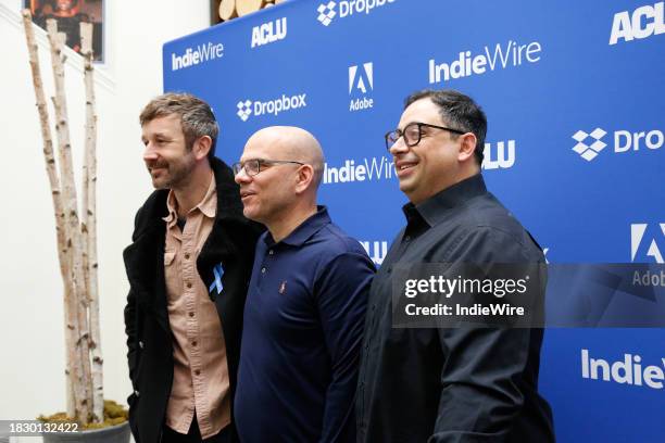 Chris O'Dowd, Jamie Laurenson, and Hakan Kousetta