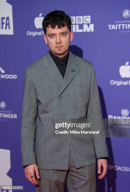 Asa Butterfield attends The 26th British Independent Film Awards at Old Billingsgate on December 03, 2023 in London, England.