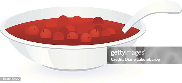illustrations, cliparts, dessins animés et icônes de gelée de canneberge - fruits rouges