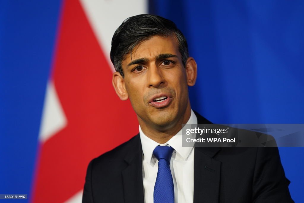 Rishi Sunak Holds Emergency Press Conference