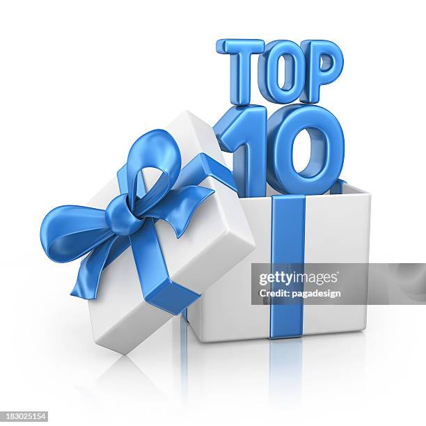 diez mejores caja de regalo - top 10 fotografías e imágenes de stock