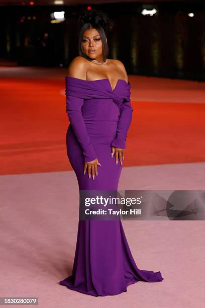 Taraji P. Henson attends the 2023 Academy Museum Gala at Academy Museum of Motion Pictures on December 03, 2023 in Los Angeles, California.