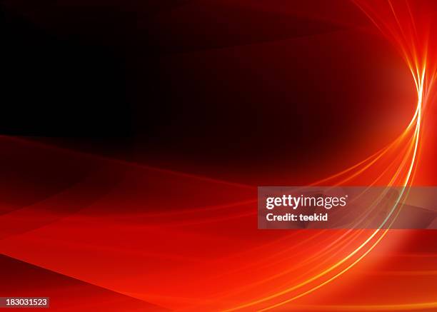 arrière-plan abstrait-rouge ruban représentation de haute qualité - fond rouge photos et images de collection