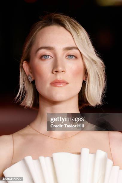 Saoirse Ronan attends the 2023 Academy Museum Gala at Academy Museum of Motion Pictures on December 03, 2023 in Los Angeles, California.