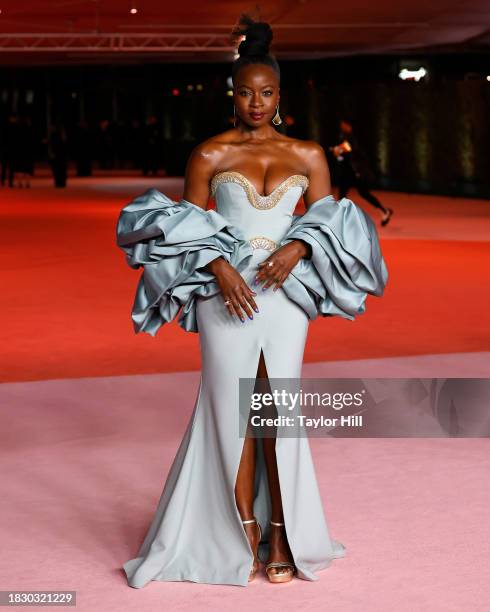 Danai Gurira attends the 2023 Academy Museum Gala at Academy Museum of Motion Pictures on December 03, 2023 in Los Angeles, California.