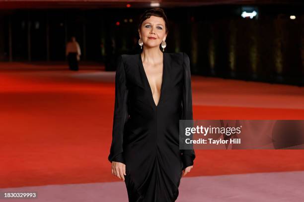 Maggie Gyllenhaal attends the 2023 Academy Museum Gala at Academy Museum of Motion Pictures on December 03, 2023 in Los Angeles, California.