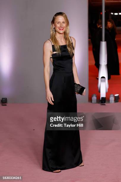 Mamie Gummer attends the 2023 Academy Museum Gala at Academy Museum of Motion Pictures on December 03, 2023 in Los Angeles, California.