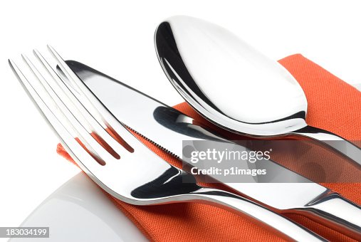 Knife, fork and spoon Knife, fork and spoon