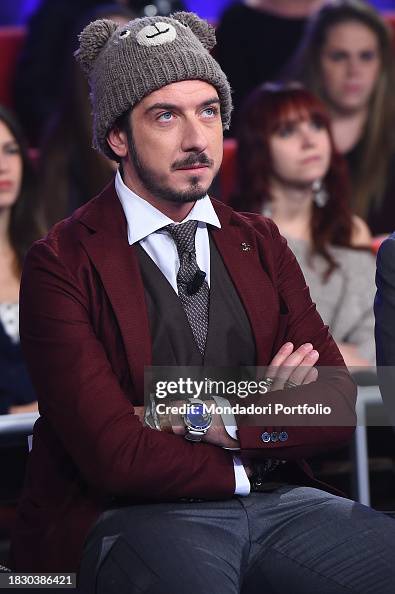 Italian actor Paolo Ruffini during the broadcast Rai L' Arena. Rome ...