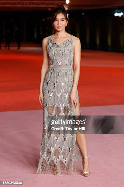 Gemma Chan attends the 2023 Academy Museum Gala at Academy Museum of Motion Pictures on December 03, 2023 in Los Angeles, California.