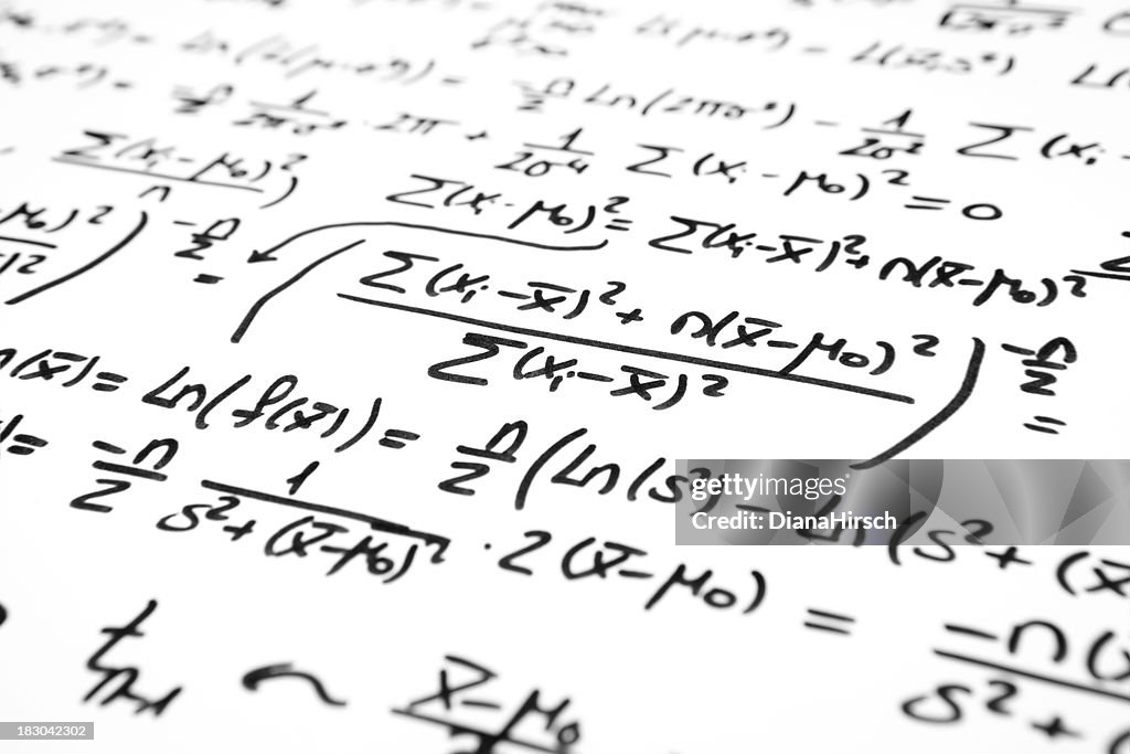 Mathematical statistische hypothesis test