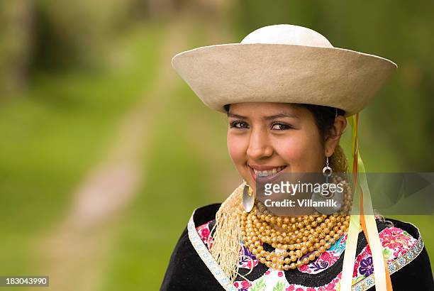 ecuadorian young woman - quito stock pictures, royalty-free photos & images
