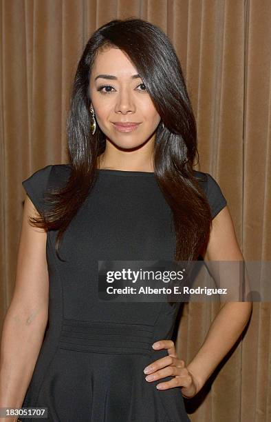 Actress Aimee Garcia attends Latina Magazine's "Hollywood Hot List" party at The Redbury Hotel on October 3, 2013 in Hollywood, California.