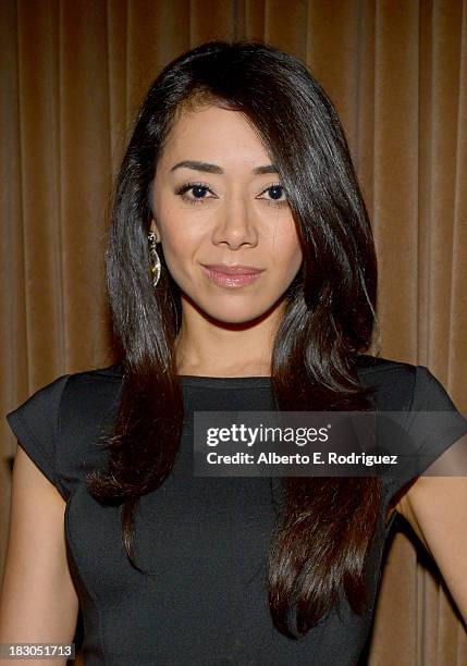 Actress Aimee Garcia attends Latina Magazine's "Hollywood Hot List" party at The Redbury Hotel on October 3, 2013 in Hollywood, California.